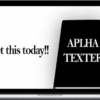 MFL Publications – Aplha Texter | Become The Best Texter You've Ever Met