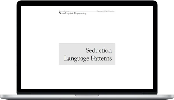 Thegurudev – Seduction Language Patterns Thegurudev – Seduction Language Patterns